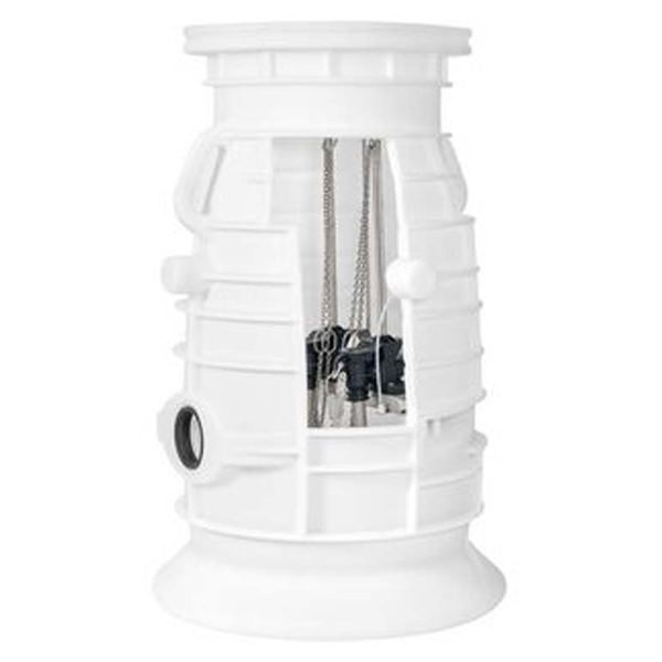 Station de pompage enterrée complète double – 400 V – ATEX – modèle PKS-B 800-D32