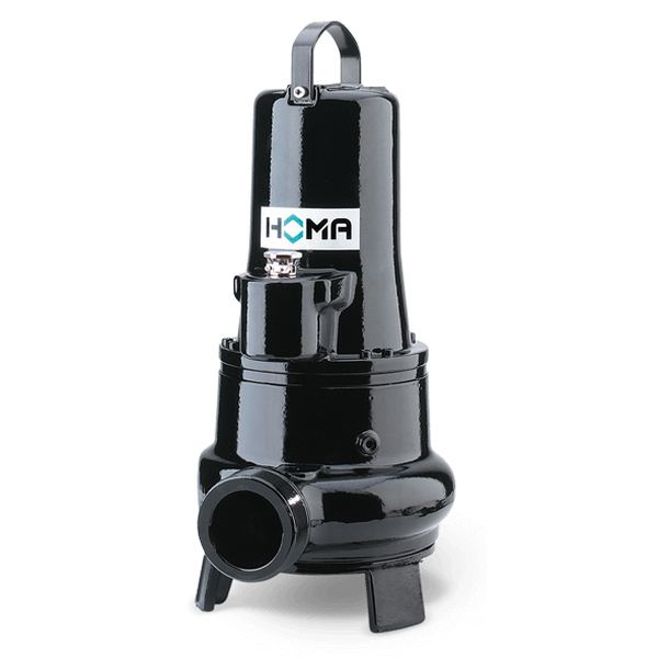 Pompe submersible eaux usées à roue vortex – 1,2 kW – 230 V – 7,5 m – 43,2 m³/h – modèle TP53V17/2 W