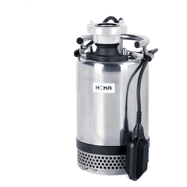 Pompe de chantier submersible – 1,5 kW – 230 V – 20 m – 30 m³/h – avec flotteur