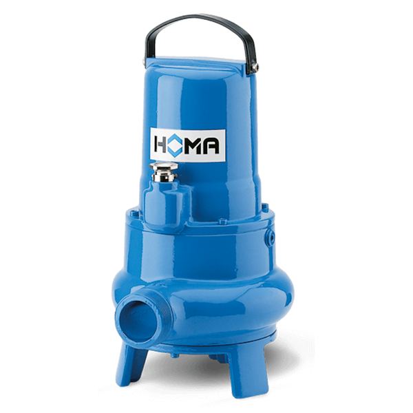 Pompe submersible eaux usées – 0,9 kW – 400 V – 15,8 m – 34,6 m³/h