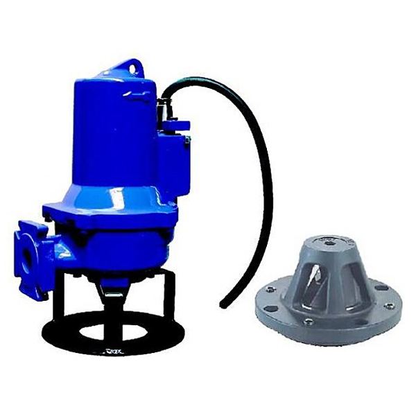 Pompe dilacératrice submersible – 2,6 kW – 400 V – 38 m – 16 m³/h – ATEX