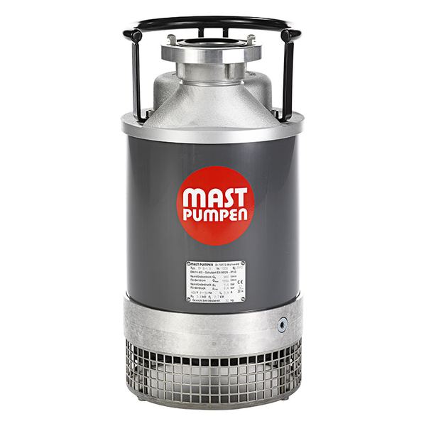 Pompe submersible d'intervention – 2,7 kW – 400 V – 21 m – 81 m³/h