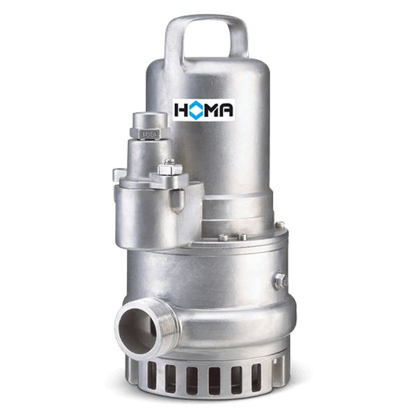 Pompe submersible inox pour liquides agressifs – 0,7 kW – 230 V – 11 m – 26,1 m³/h